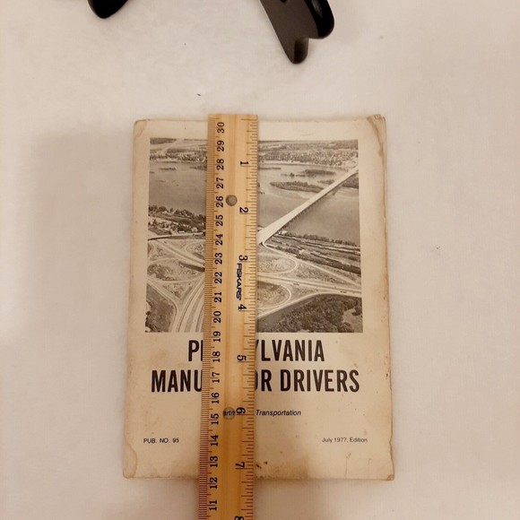 Vintage 1977 Pennsylvania Drivers Manual Ephemera DMV Drivers License Rare HTF - Picture 7 of 16